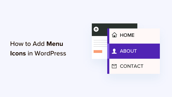 How to add image icons to navigation menus in WordPress