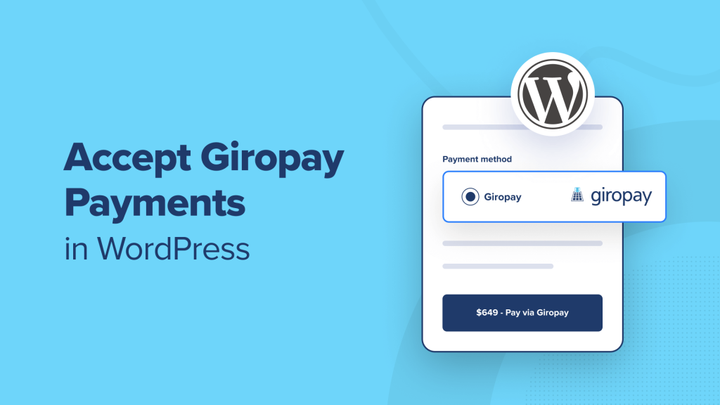 How to Accept Giropay Payments in WordPress (The Easy Way)